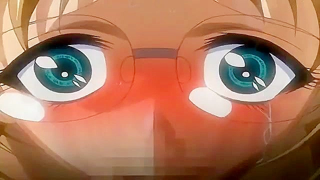 Virgin in the School Uniform 4 - Teen in glasses get jizzload to face