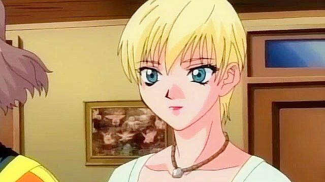 Mystery of the Necronomicon 3 - Lesbian dominatrix whips hentai slave while girl masturbates