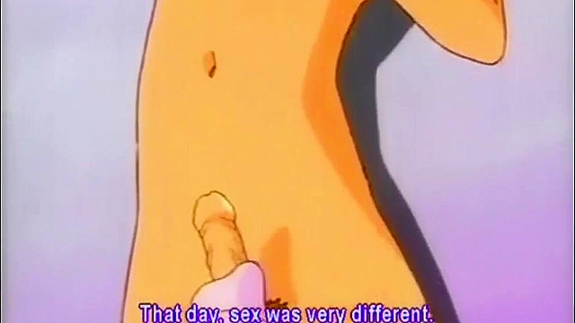 Petite hentai schoolgirl uses her foot to make a guy climax - compilation