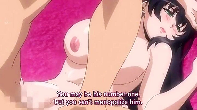 Bound and pregnant hentai witches are fucked by tentacles