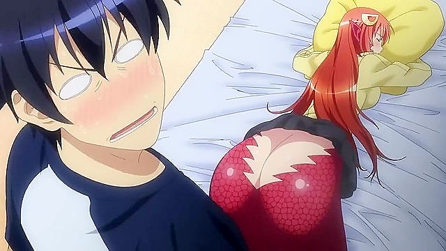 Pervy photographer takes naughty photos of monster babes