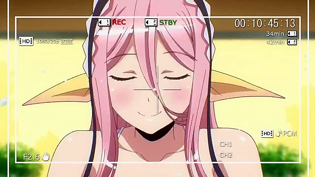 Pervy photographer takes naughty photos of monster babes