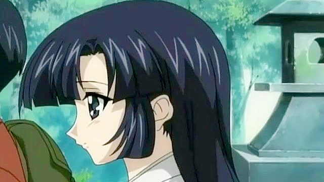 Wet Summer Days 2 - Old school hentai with virgin girlfriend getting tender sex