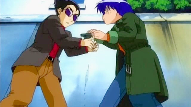 Tied up hentai babe gets fucked repeatedly by mob boss