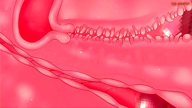 Teen with huge anime tits is chained up and fucked rough and dirty