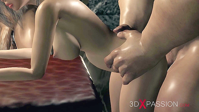 Big cruel dudes fucks hard teenage girl in fetish sex dungeon