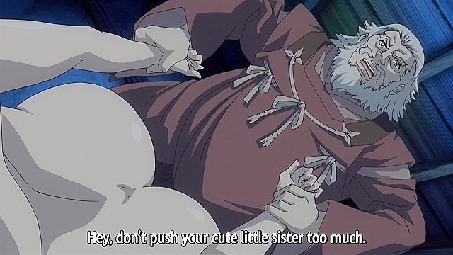 Samurai Hormone - Female ninja fails in mission so gets fucked by dad and brother