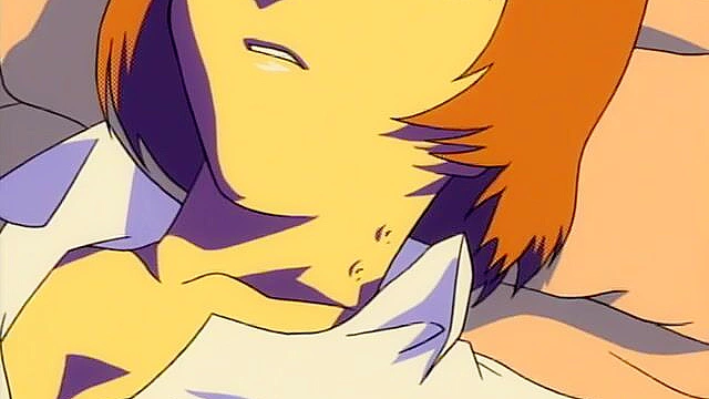 Lesbian vampire ties up schoolgirl and bites her naked body