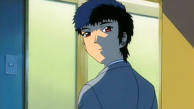 Lesbian vampire ties up schoolgirl and bites her naked body