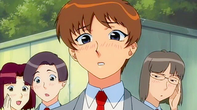 Lesbian vampire ties up schoolgirl and bites her naked body