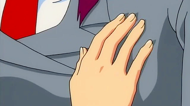 Lesbian vampire ties up schoolgirl and bites her naked body