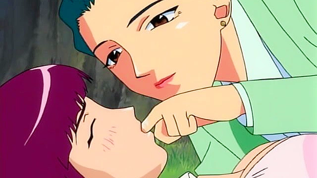 Lesbian vampire ties up schoolgirl and bites her naked body