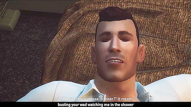 The Sims 4 twink gets his gay ass fucked after a steamy shower