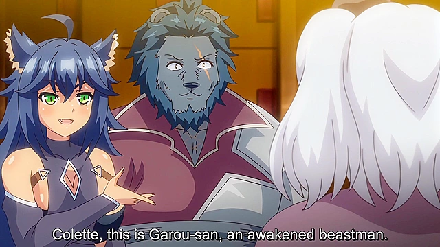 Erotic Semen Extraction Tales of Colette the Alcumist 3 - Catgirl rides beast cock