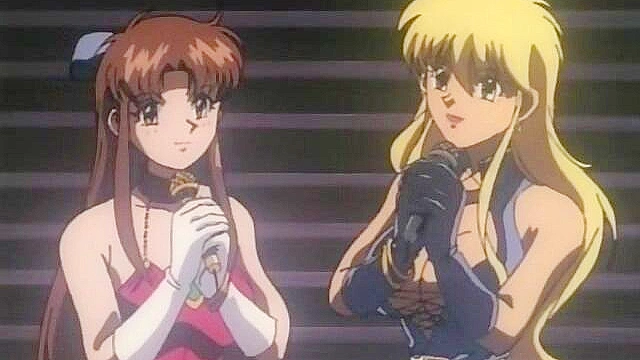 Parade 2 - Pop idol with futa dick enjoys her fans riding her cock