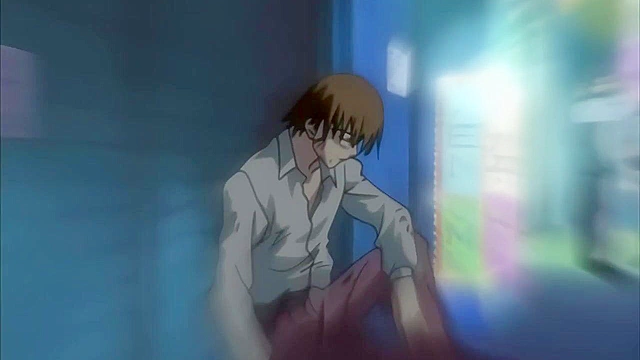 23 Year Old Female Teacher 2- Slave girl sucks the bosses dick for a hot cumshot on anime tits