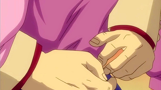 23 Year Old Female Teacher 2- Slave girl sucks the bosses dick for a hot cumshot on anime tits