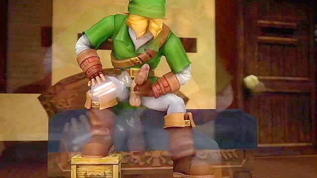 Link gets his gay ass fucked by another 3D animated Link