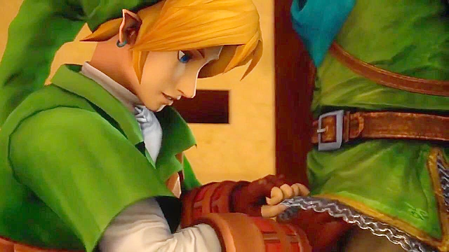 Link gets his gay ass fucked by another 3D animated Link