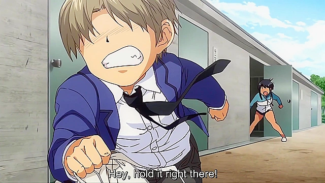 Harem Cult 1 - Blackmailing bitch is tied up and vengeance fucked in anime schoolgirl threesome