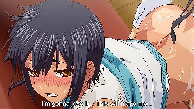 Harem Cult 1 - Blackmailing bitch is tied up and vengeance fucked in anime schoolgirl threesome