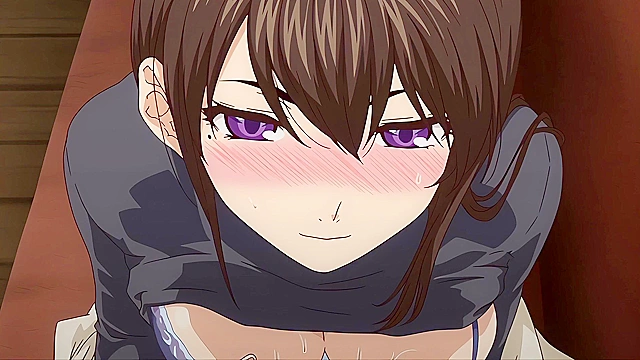 Harem Cult 1 - Blackmailing bitch is tied up and vengeance fucked in anime schoolgirl threesome