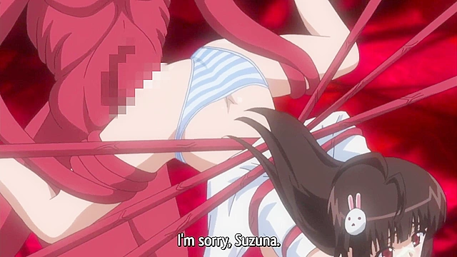 Mouryou's Sacrifice 1 - Busty hentai catgirl is impregnated by monster tentacles