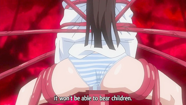 Mouryou's Sacrifice 1 - Busty hentai catgirl is impregnated by monster tentacles