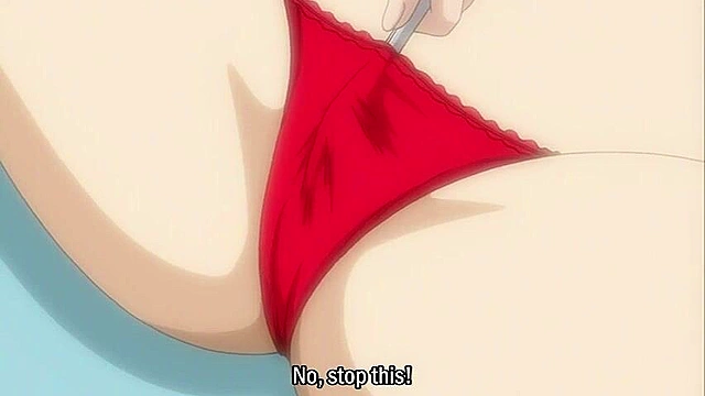 Blonde human slave is trained as hentai alien fuck toy