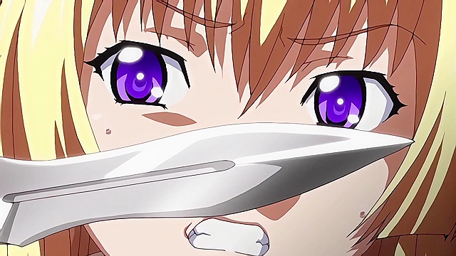 Kuroinu 5 - Busty princess watches while anime nuns get rough gangbang