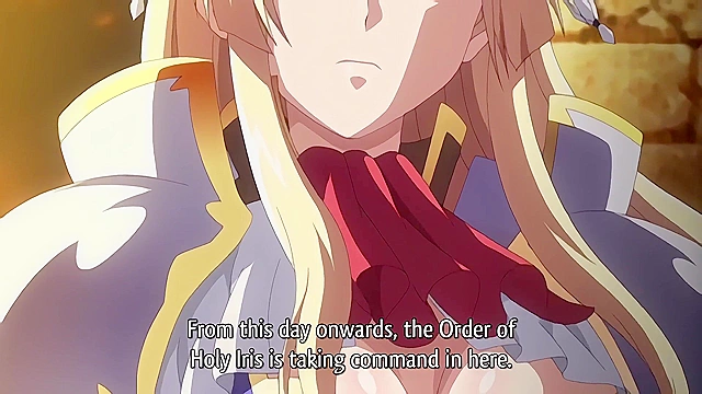 Kuroinu 5 - Busty princess watches while anime nuns get rough gangbang