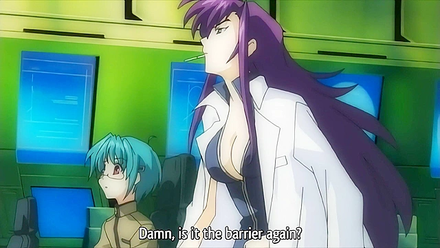 Beat Blades Haruka 2 - Female ninja with futa dick fucks friend