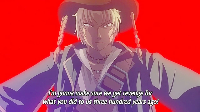 Blonde anime princesses get gangbanged by filthy pirates