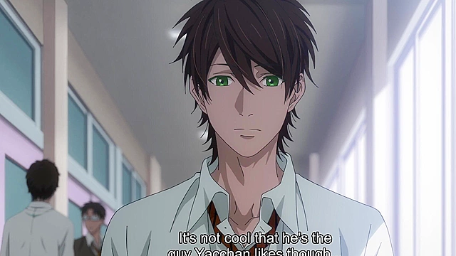 Yarichin Bitch Club 2 - Gay twink gets ass fucked by yaoi student