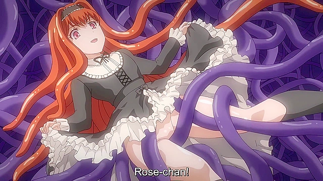 Magical Girl Noble Rose 1 - Petite schoolgirl fucked by futanari and tentacles