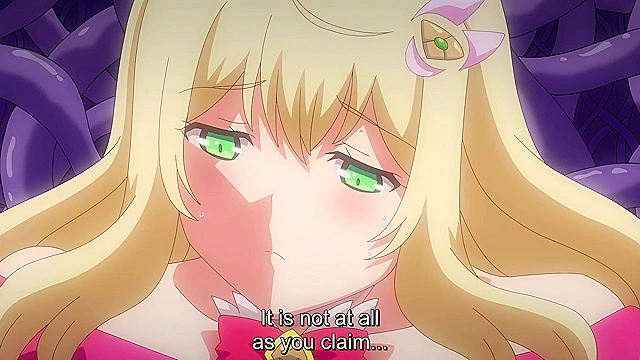 Magical Girl Noble Rose 1 - Petite schoolgirl fucked by futanari and tentacles