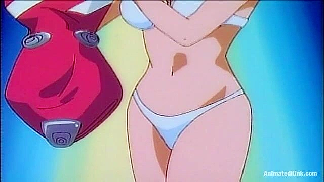 Secret Dreams - Horny college girl is rough fucked in hentai bdsm threesome