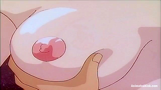 Secret Dreams - Horny college girl is rough fucked in hentai bdsm threesome