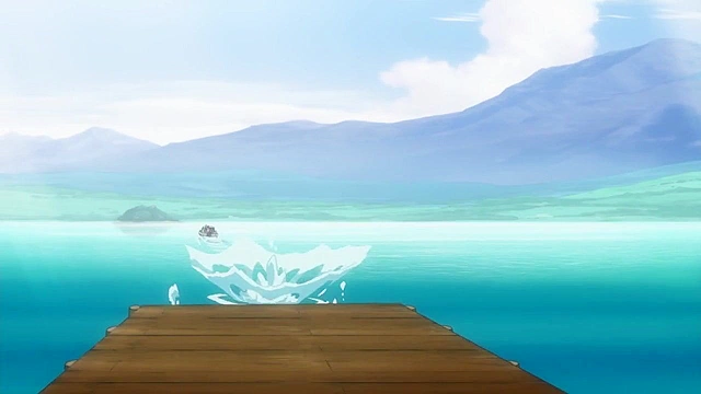 School stud fucks two hot anime girls on the beach in public threesome