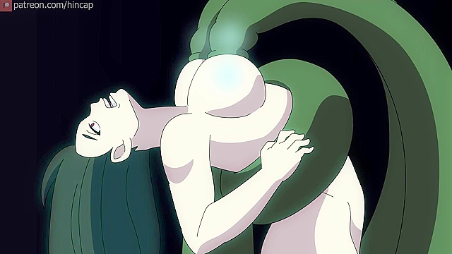 Tifa Lockhart is tentacled and devoured by Mako Malboro