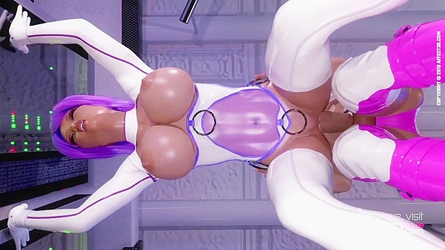 Latex Lab - 3D Futanari Animation Porn by JT2XTREME