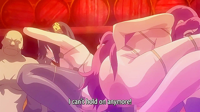 Blonde princesses get their holes filled in rough pirate gangbang