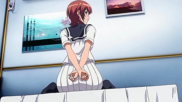 Tightly Tied and Taught - Teacher ties up busty hentai student and fucks her in school shower