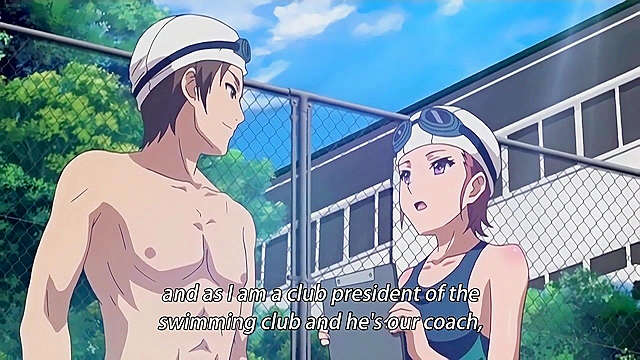 Tightly Tied and Taught - Teacher ties up busty hentai student and fucks her in school shower