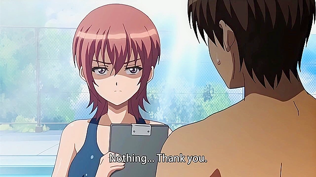 Tightly Tied and Taught - Teacher ties up busty hentai student and fucks her in school shower