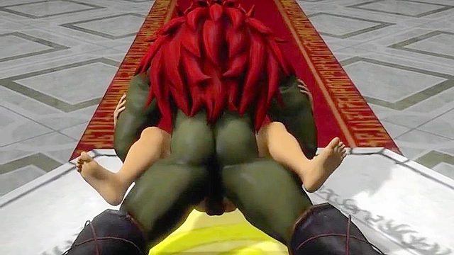 Link gets his ass fucked by the troll king