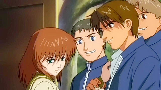 Voyeur's Digest 2 - Hentai schoolgirl sucks cock and takes anal gangbang