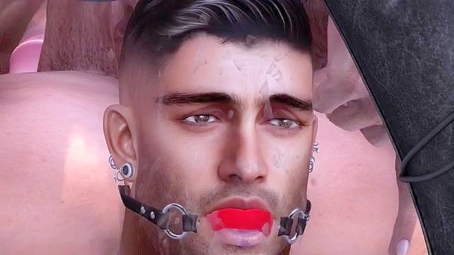 Gay 3D Porn - GANGBANG in Second Life - Filmed @ RAGE on SL