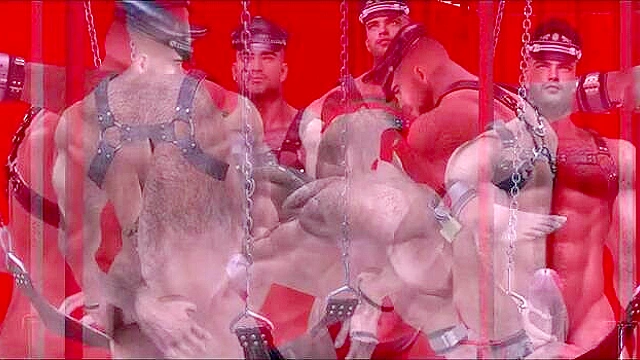 Gay 3D Porn - GANGBANG in Second Life - Filmed @ RAGE on SL