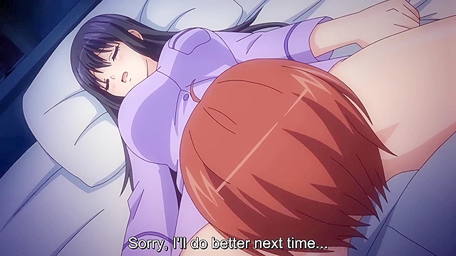 Just Got Laid 2 - Scumbag sensei fucks virgin schoolgirl while hentai girl watches